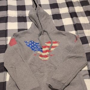 Grunt Style | American Flag Eagle Hoodie